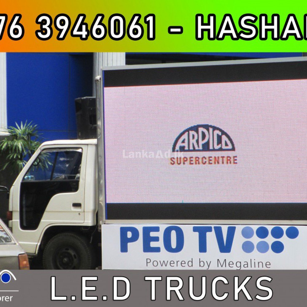 LED Video wall & led trucks srilanka promotion trucks big screens,...