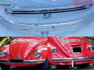 VolkswagenBeetle bumpers 1975 and onwards by stainless steel