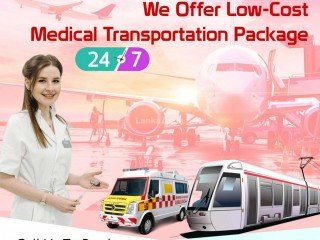 Hire Panchmukhi Air and Train Ambulance Service in Udaipur with Immediate Patient Transfer