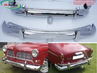 Volvo Amazon USA style (1956-1970) bumpers by stainless steel