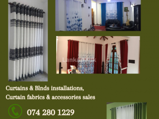 Curtain installations Kurunegala