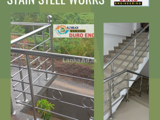 Stainless steel balcony railing Sri Lanka